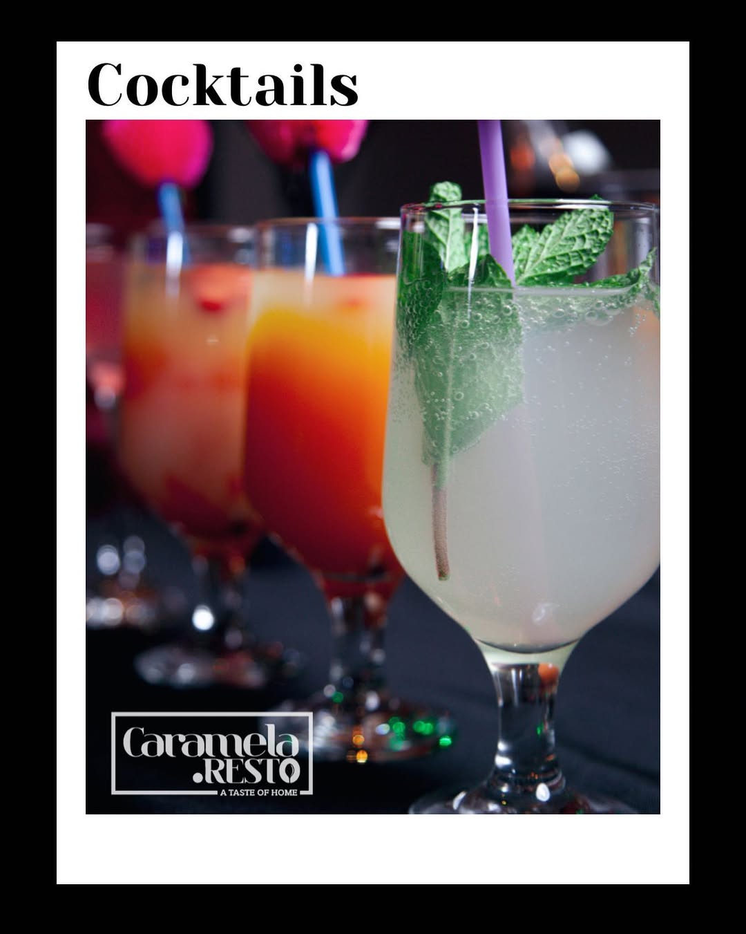 Cocktails artisanaux